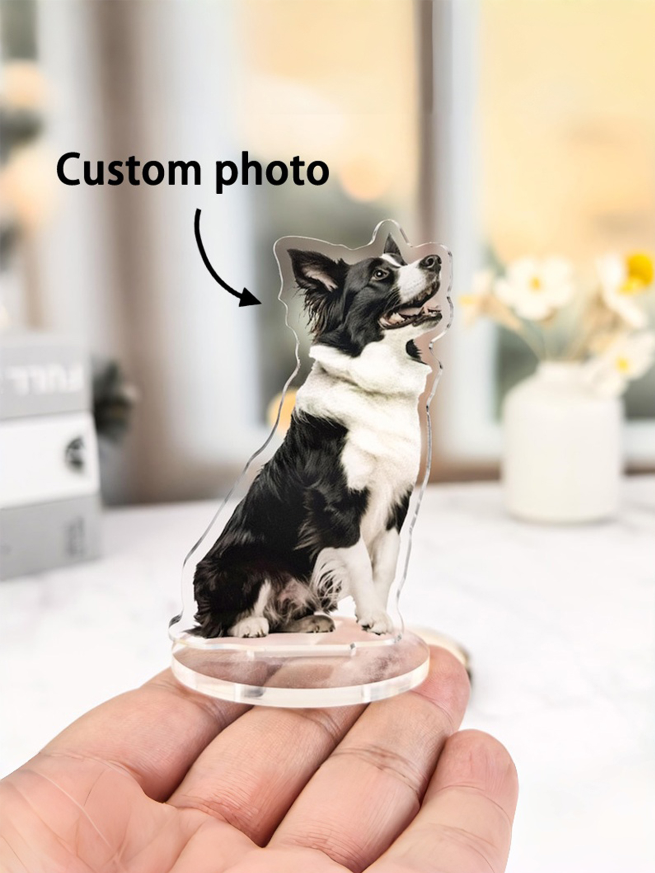 Personalized Pet Photo Acrylic Stand